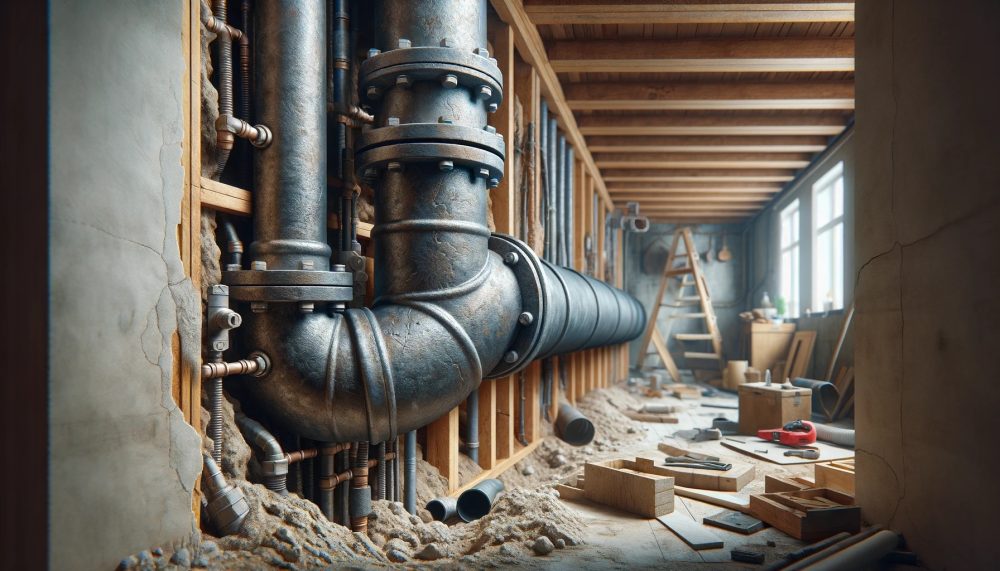 tuberias antiguas hierro