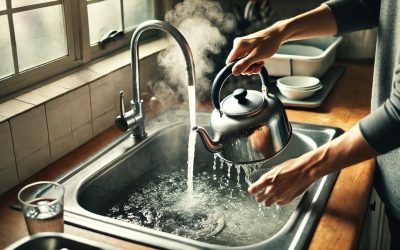 ¿Es recomendable echar agua hirviendo por el fregadero?