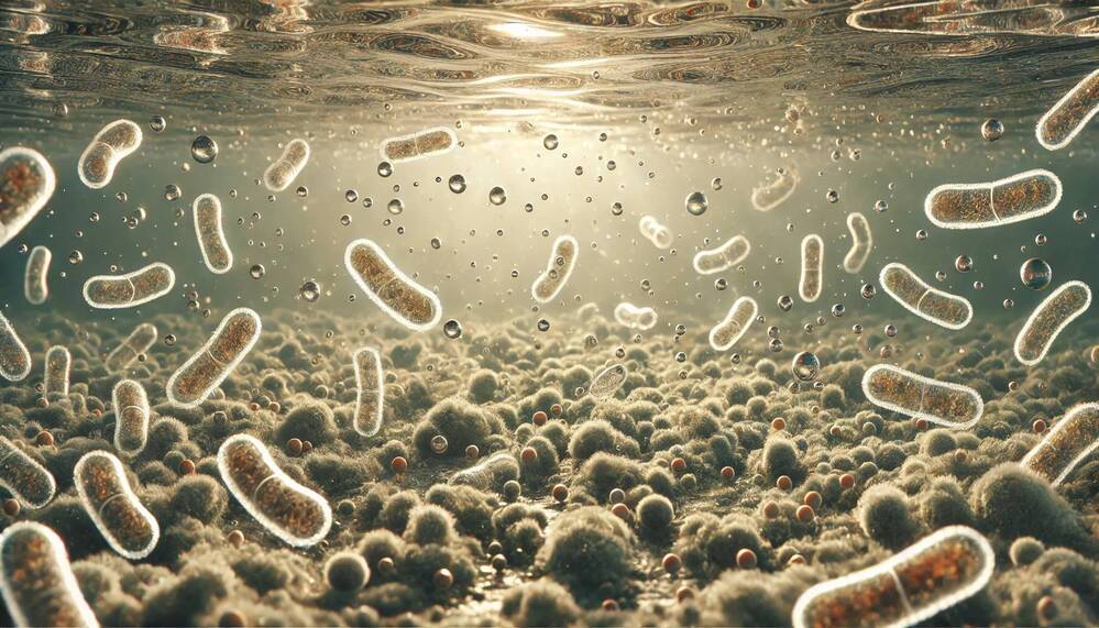bacterias en el agua ejemplo