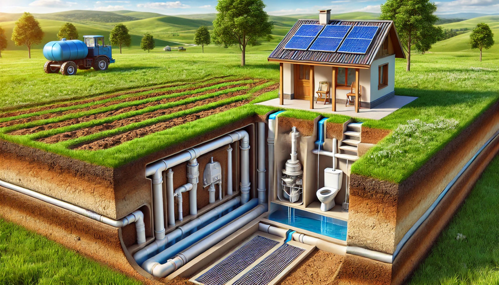 Sistema de saneamiento autónomo: la mejor solución para un hogar sin conexión a la red pública