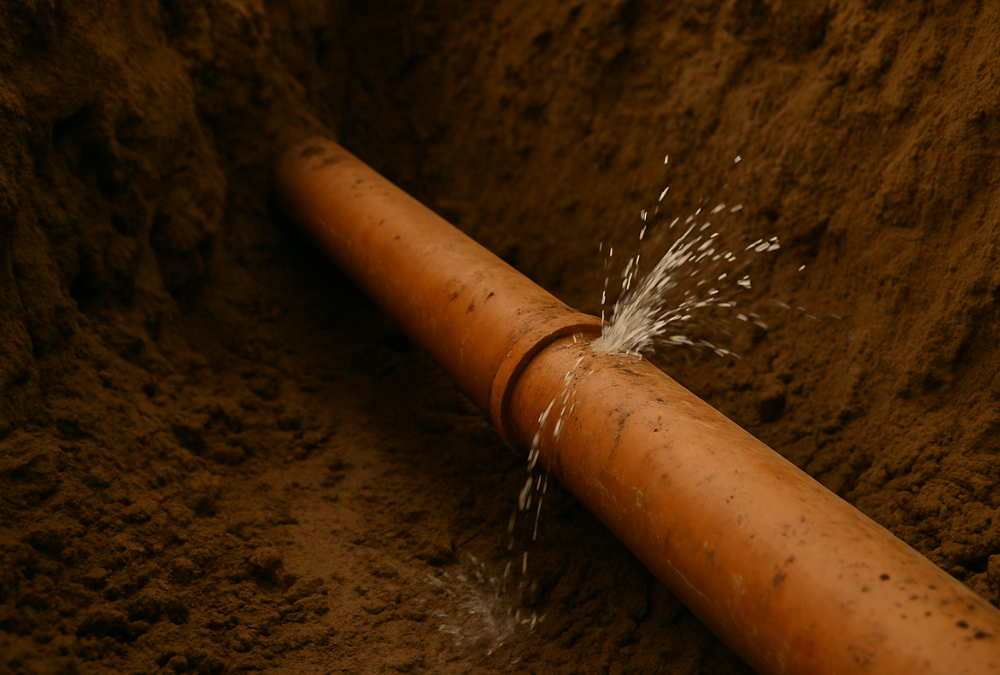 Fugas en tuberías subterráneas: detección, causas y soluciones efectivas