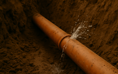 Fugas en tuberías subterráneas: detección, causas y soluciones efectivas