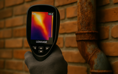 Inspección termográfica de tuberías: tecnología para detectar fugas sin obras