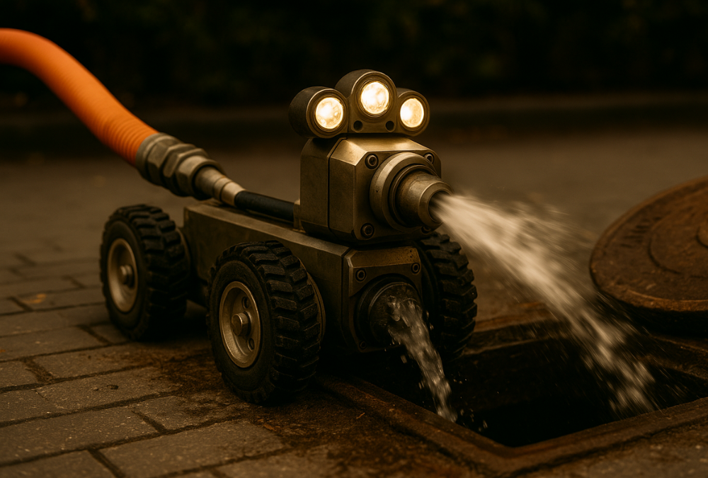 Limpieza de arquetas con robot hidráulico: innovación y eficacia