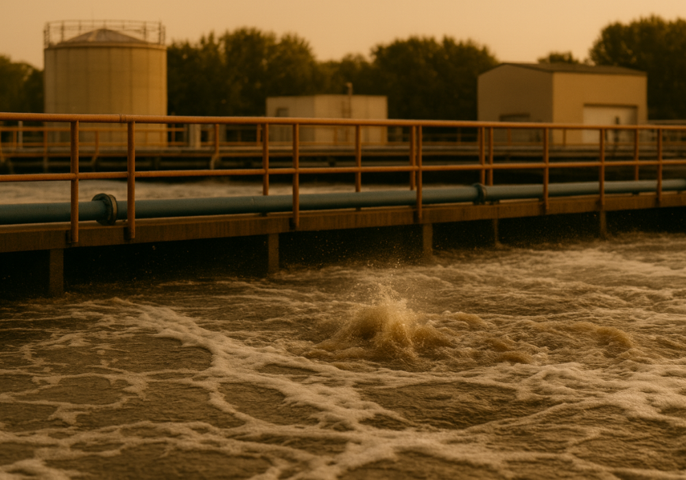 análisis de calidad del agua residual